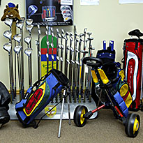Young Gun junior clubs bags and clothing Golf range Buxton High Peak