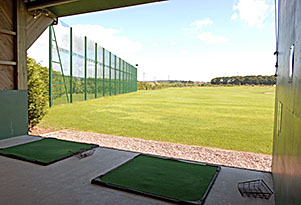 PGA golf tuition held in the private teaching bay