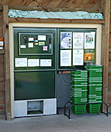 Golf Ball Dispenser at Peak Practice Golf Driving Range