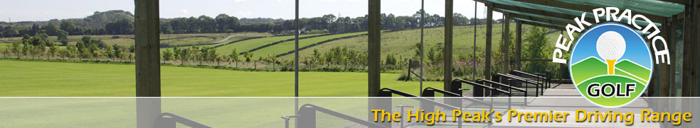 outdoor bays at Peak Practice Golf Buxton Derbyshire